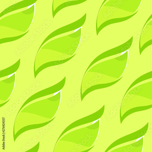 Seamless background with le...