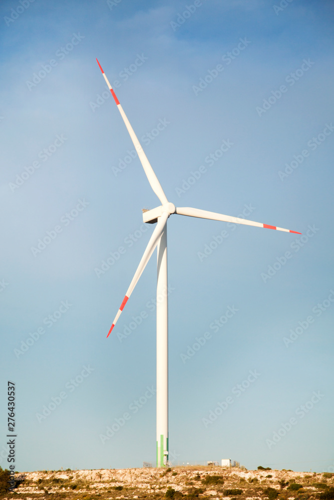 Wind power stations Wind power is the use of air flow through wind turbines to mechanically power generators for electric power. Wind power stations Wind power is the use of air flow through wind turbines to mechanically power generators for electric power.
