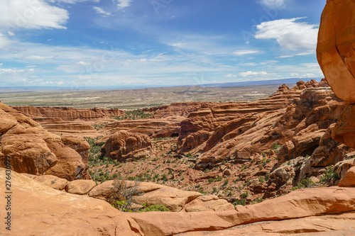 Overlook at Black Arch Canyon