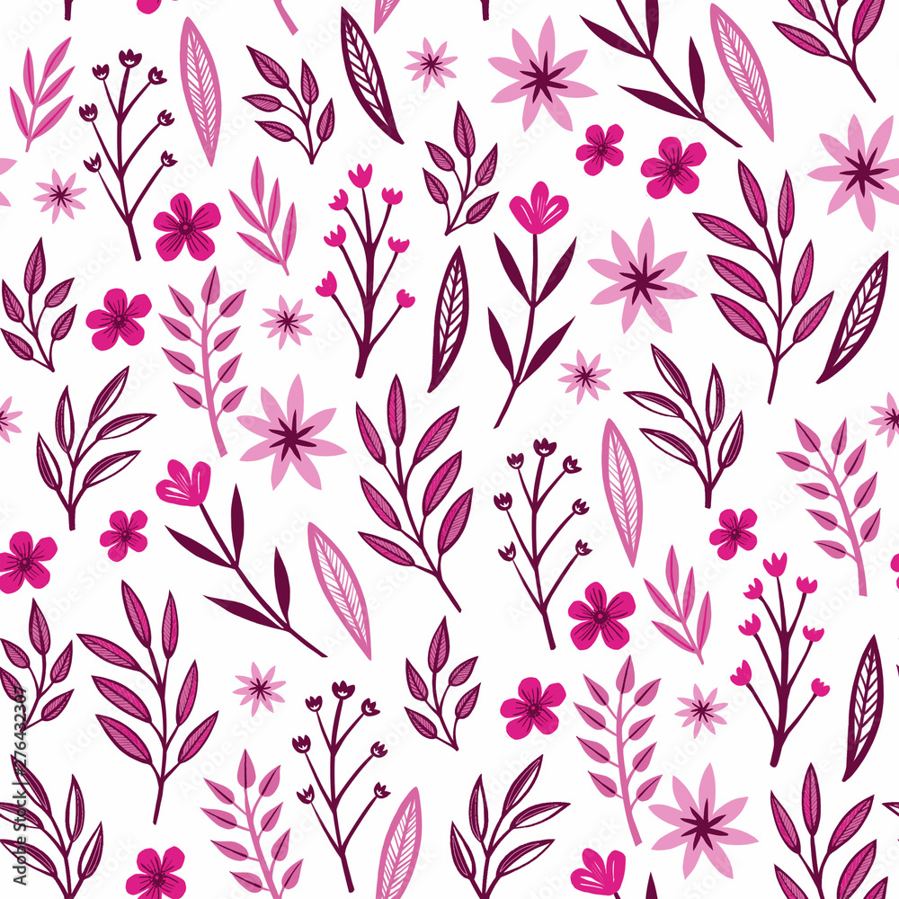 Blossom Floral pattern in the blooming botanical random. Seamless texture. For fashion prints. Printing with in hand drawn style on retro Blossom Floral pattern in the blooming botanical random. Seamless texture. For fashion prints. Printing with in hand drawn style on retro