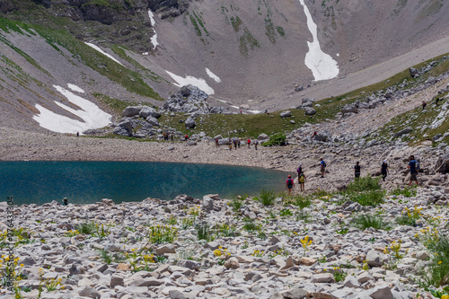 Il Lago di Pilato nel Parco Nazionale dei monti Sibillini photo