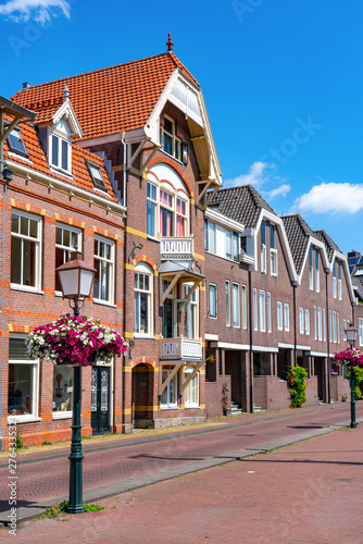 Fototapeta Naklejka Na Ścianę i Meble -  Historisches Hafengebiet, Hoorn, Holland