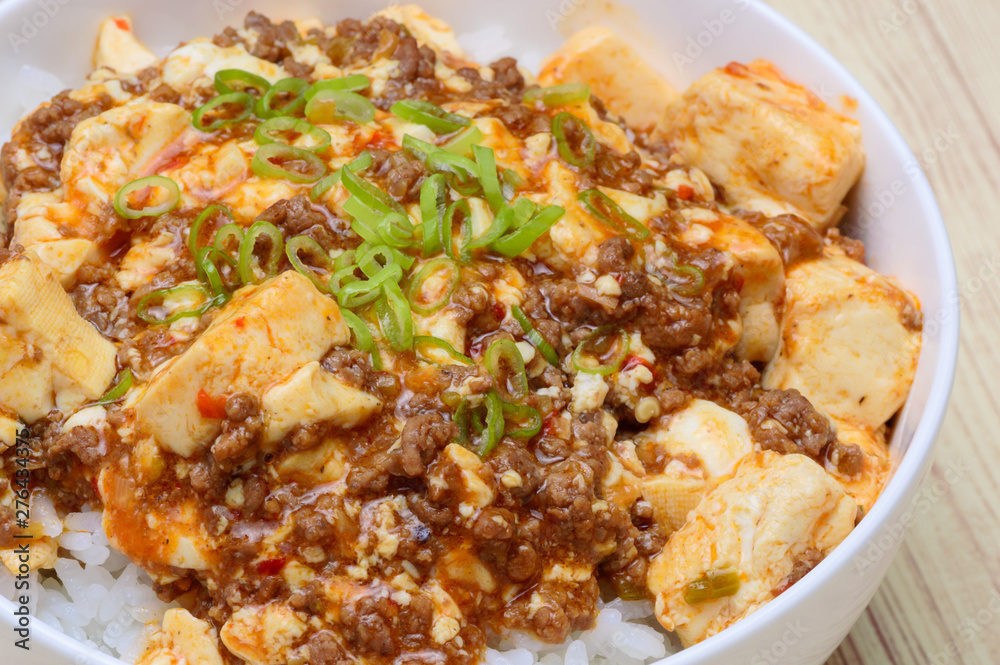 マーボー豆腐どんぶり マーボー豆腐どんぶり