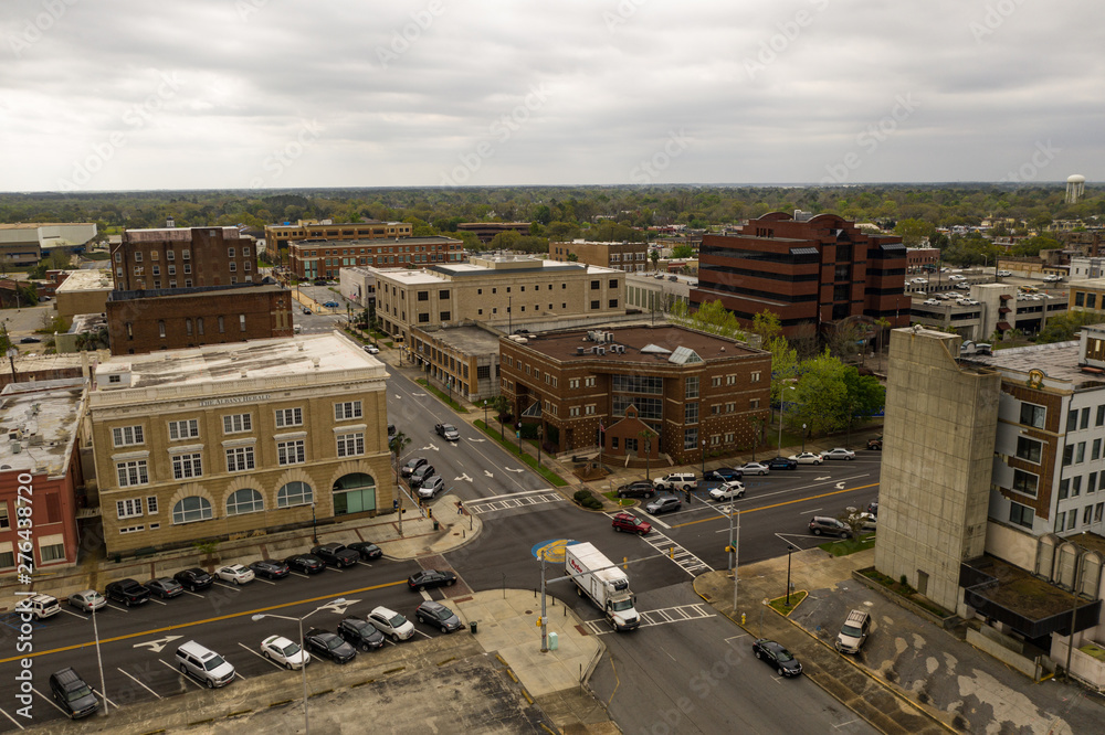 aerial view of Downtown Albany Stock Photo Adobe Stock