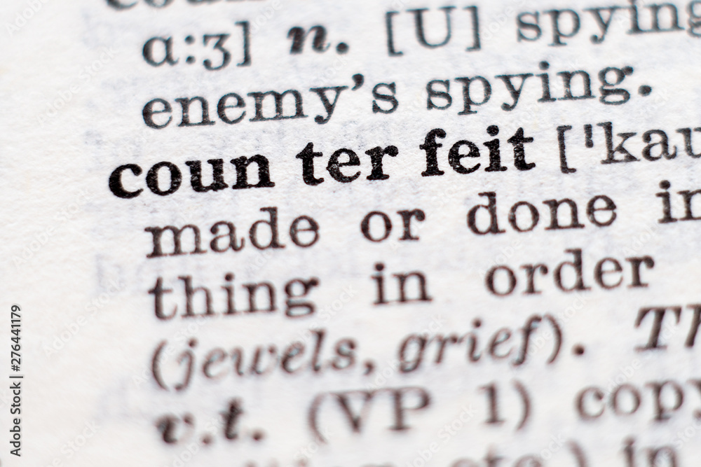 Definition of word counterfeit Definition of word counterfeit