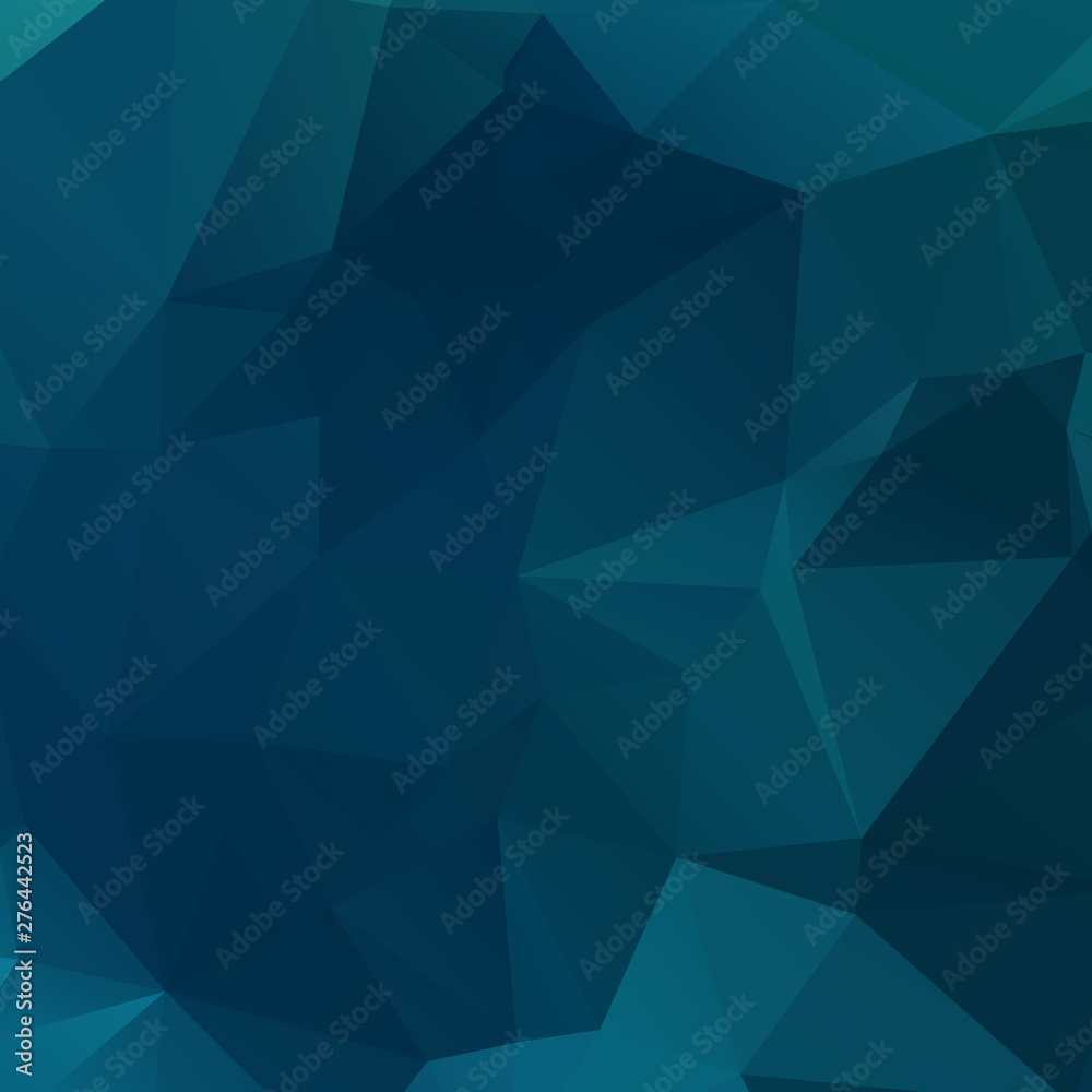Obraz premium BLUE Color Modern Geometric Abstract Background
