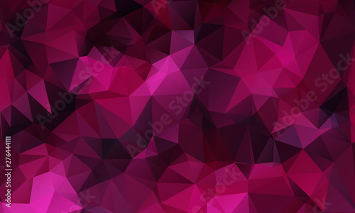 Abstract Color Polygon Background Design, Abstract Geometric Origami Style With Gradient