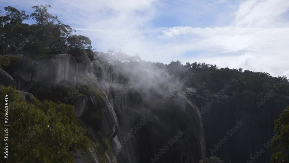 Clouds Rising up Mount Buffalo Gorge in Bright, Victoria, Australia. Clouds Rising up Mount Buffalo Gorge in Bright, Victoria, Australia.