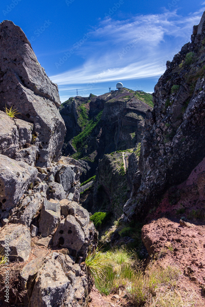 Views of Pico Arieiro in Madeira (Portugal)