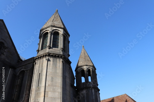 Ville de Langres - Cathédrale Saint Mammes construite au 12 eme siecle - Extérieur - Département de la Haute Marne - Région Champagne Ardennes - France photo