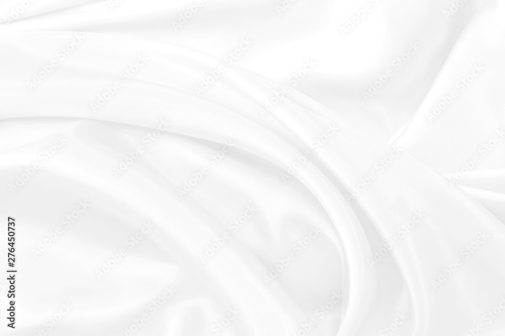 White fabric background abstract with waves. soft focus White fabric background abstract with waves. soft focus