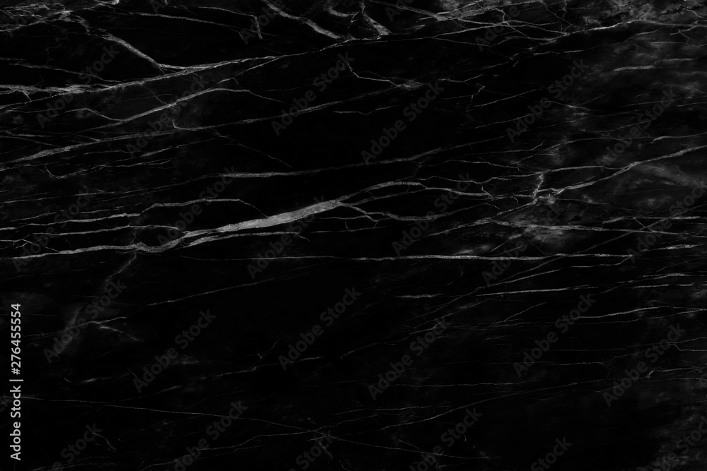 black marble pattern texture natural for background.