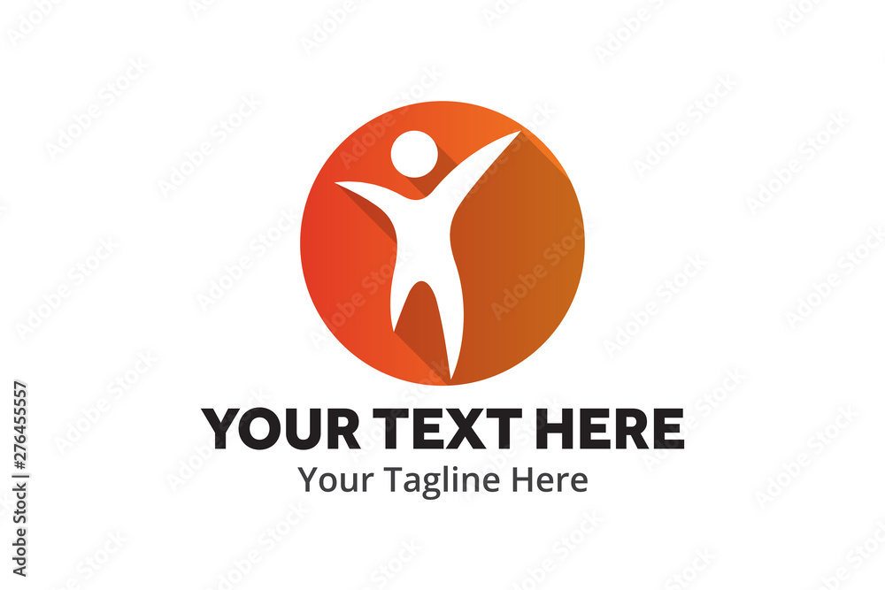 unique happy people simple logo creative design in flat style with color . happy people logo creative design for identity and community unique happy people simple logo creative design in flat style with color . happy people logo creative design for identity and community