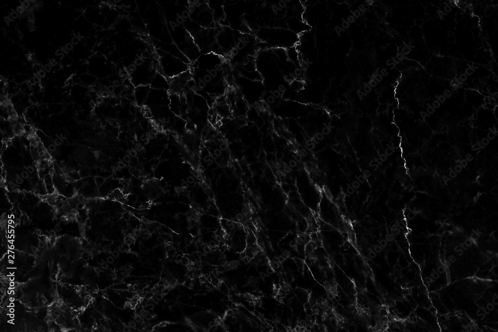 black marble pattern texture natural for background.