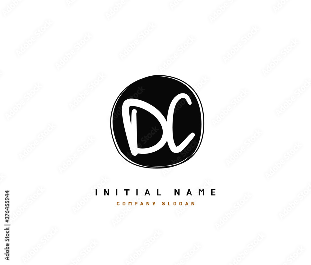 D C DC Beauty vector initial logo, handwriting logo of initial signature, wedding, fashion, jewerly, boutique, floral and botanical with creative template for any company or business. D C DC Beauty vector initial logo, handwriting logo of initial signature, wedding, fashion, jewerly, boutique, floral and botanical with creative template for any company or business.