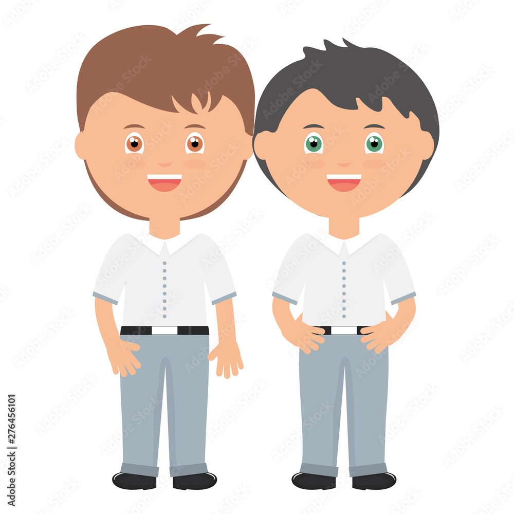 cute little students boys characters cute little students boys characters