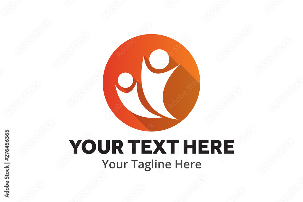 unique happy people simple logo creative design in flat style with color . happy people logo creative design for identity and community unique happy people simple logo creative design in flat style with color . happy people logo creative design for identity and community
