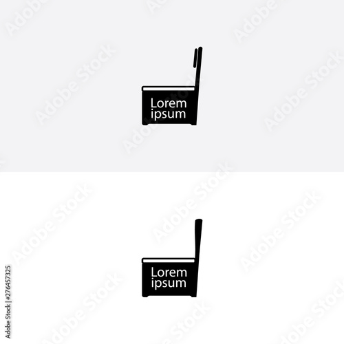 Furniture Logo. modern design template