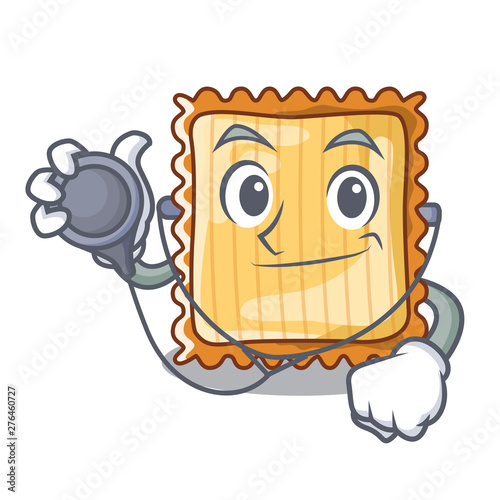 Doctor lasagne is put on character pan