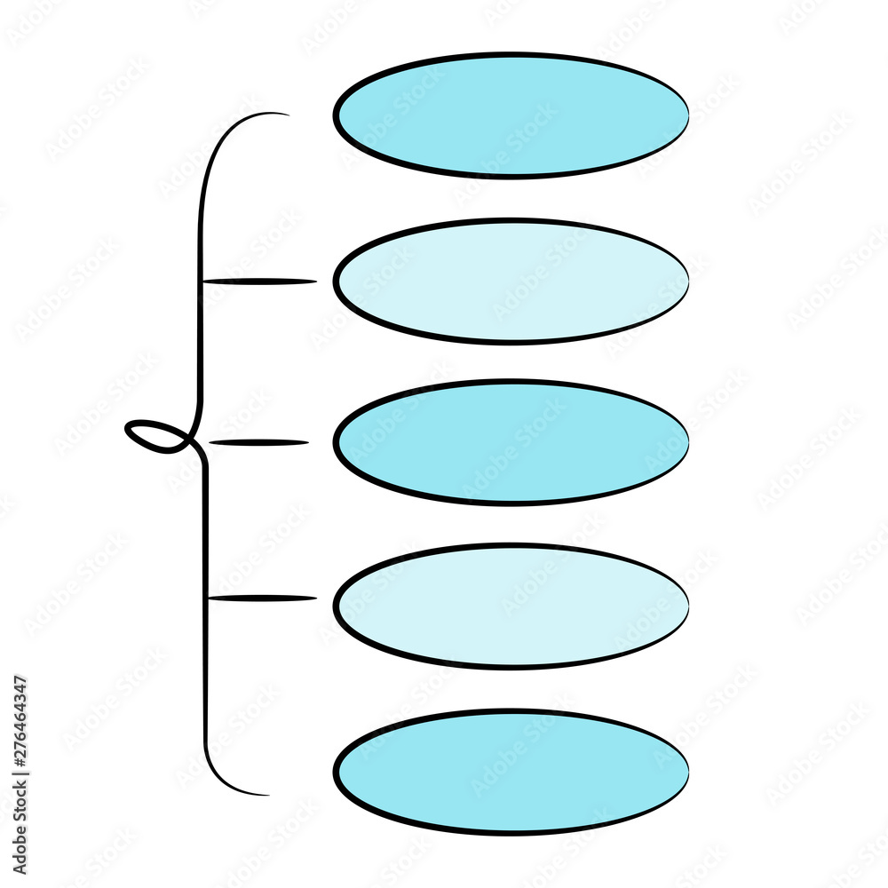 Obraz premium diagram template vector