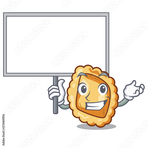 Bring board ravioli is served in cartoon plate