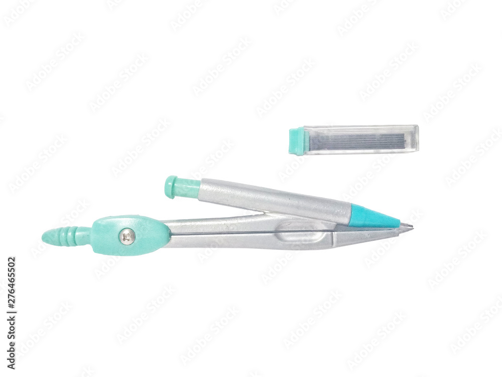 mathematic tool for drawing circle on white background mathematic tool for drawing circle on white background