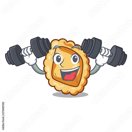 Fitness ravioli is served in cartoon plate