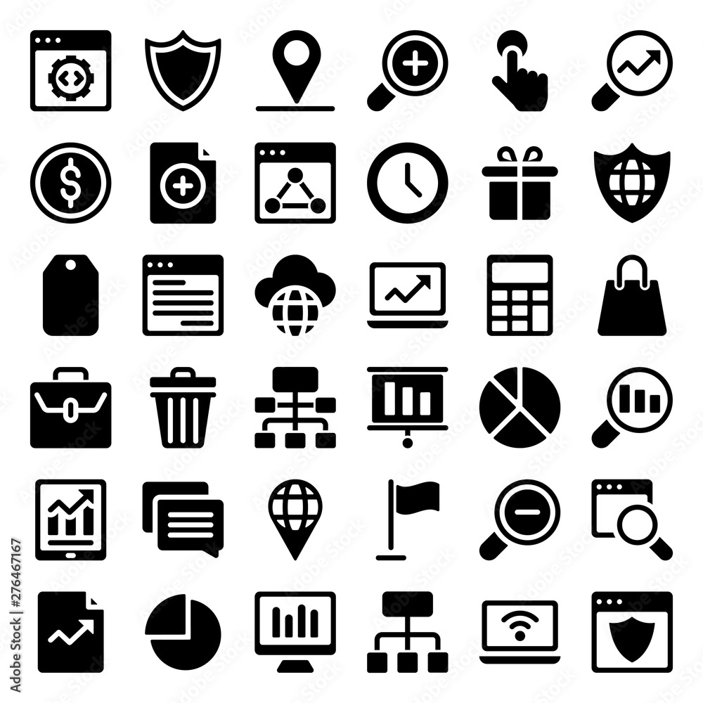Web Glyph Icons Pack Web Glyph Icons Pack