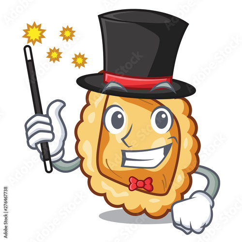 Magician ravioli on the a mascot table