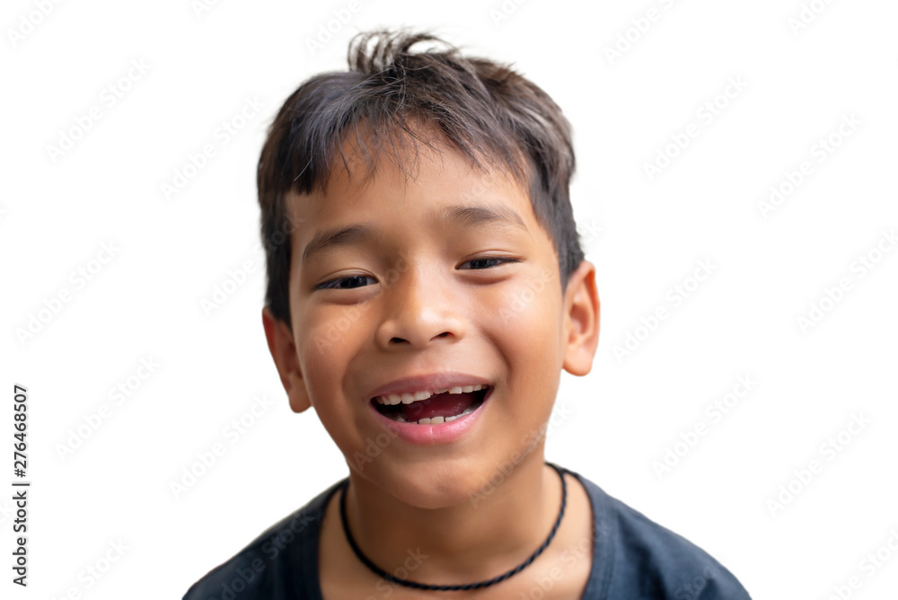 Toothless child Laughing, looking at the camera Toothless child Laughing, looking at the camera