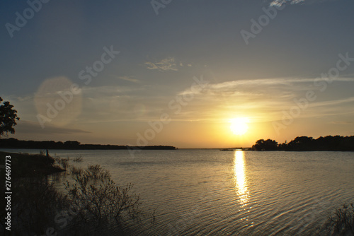 Lake Texoma Landscape After Storm photo