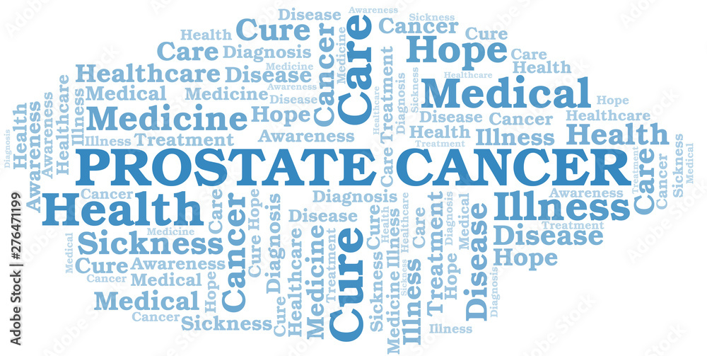 Prostate Cancer word cloud. Vector made with text only. Prostate Cancer word cloud. Vector made with text only.