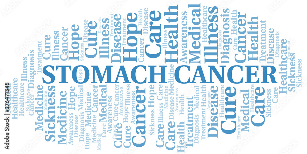 Stomach Cancer word cloud. Vector made with text only. Stomach Cancer word cloud. Vector made with text only.