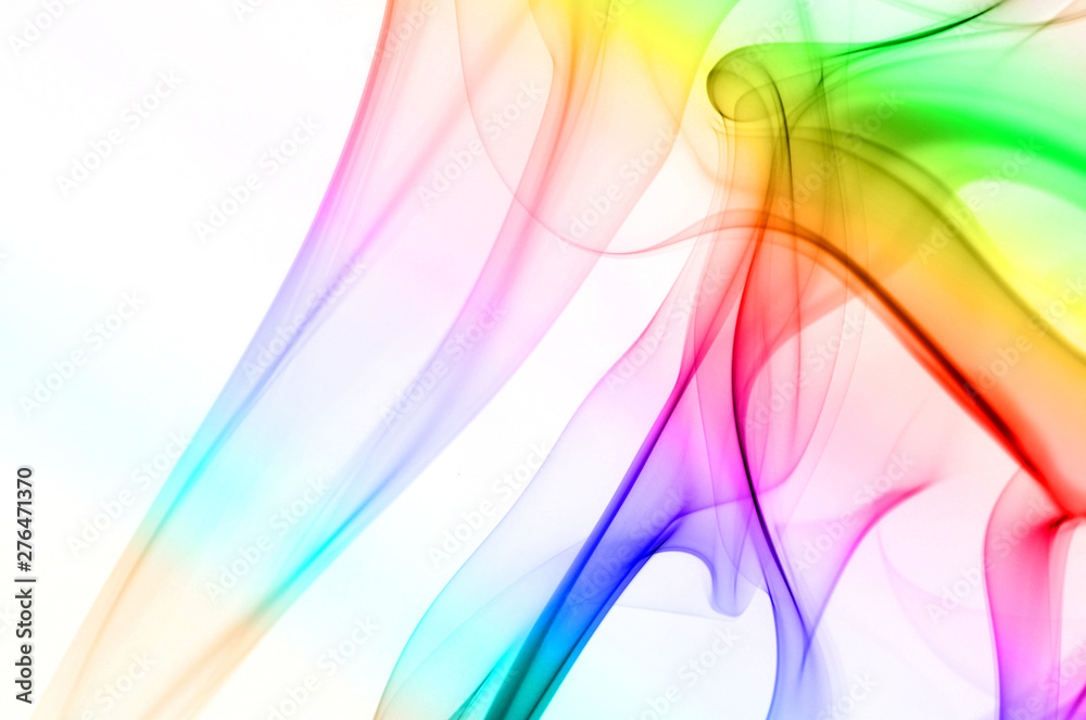 Obraz premium White background There are a variety of colors in the same image.