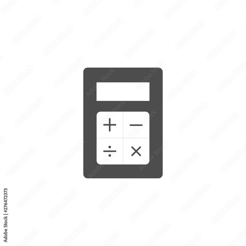 Business, calculator icon. Vector illustration, flat design. Business, calculator icon. Vector illustration, flat design.