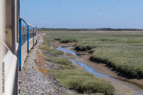 Inselbahn auf Wangerooge photo