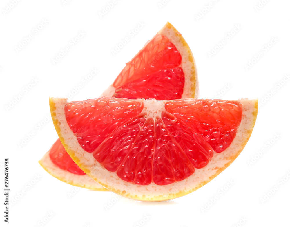 grapefruit isolated on white grapefruit isolated on white