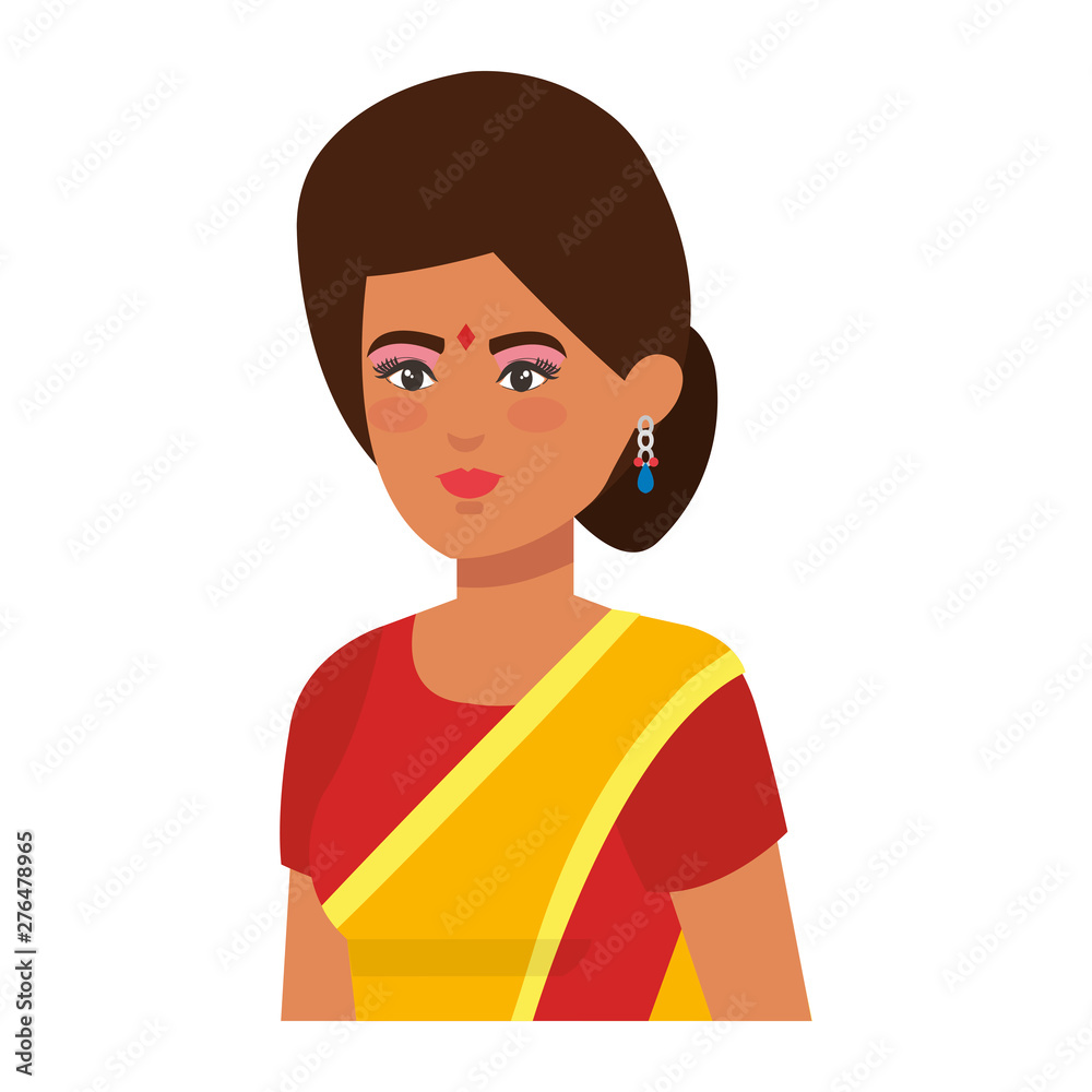 beautiful woman from india character beautiful woman from india character