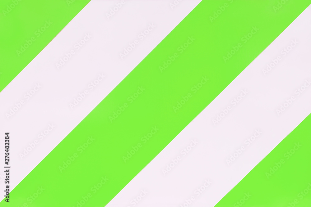 Retro style striped green and white color background