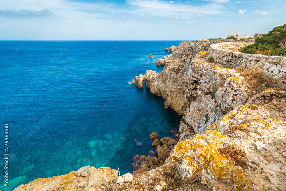 Cova de Sa Merda Cave in Minorca, Spain. Cova de Sa Merda Cave in Minorca, Spain.