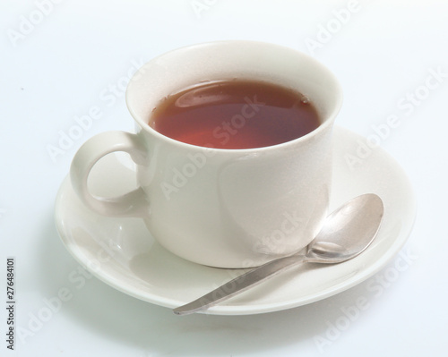 Cup of tea isolated on white background