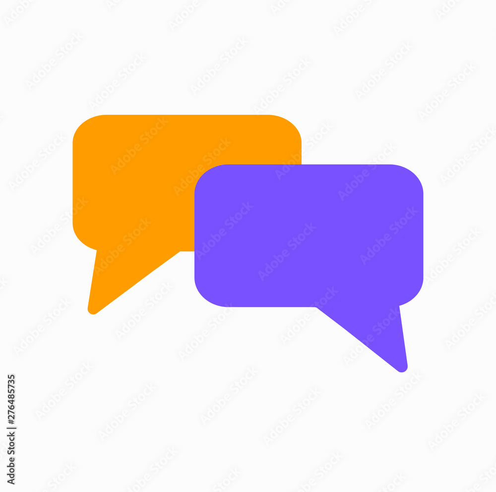 Conversation İcon. Flat İllustration Of Conversation Vector İcon For Web. EPS10 Conversation İcon. Flat İllustration Of Conversation Vector İcon For Web. EPS10