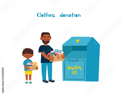 Isolated vector cartoon illustration.