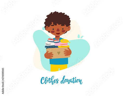Isolated vector cartoon illustration.