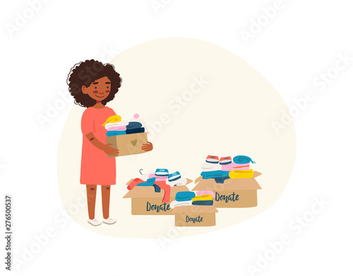 Isolated vector cartoon illustration.