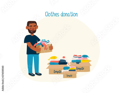 Isolated vector cartoon illustration.