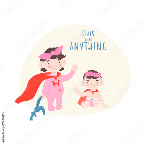 Isolated vector cartoon illustration.