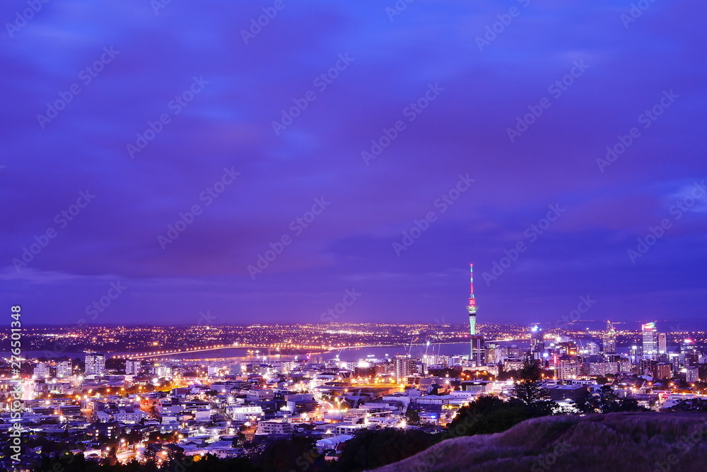 Obraz premium city at night