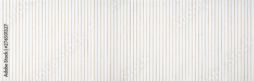white wood panel background texture - extra wide banner format - wooden wall paneling