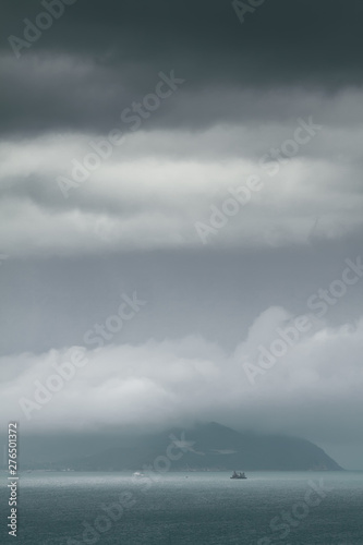 Sanya city before the typhoon